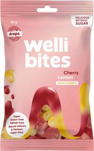Wellibites Drops med Vitamin C, Cherry & Lemon, 50 g produkt bild