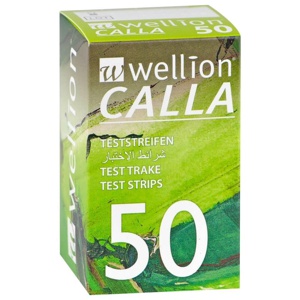 WELLION CALLA Blutzuckerteststreifen Produktbild