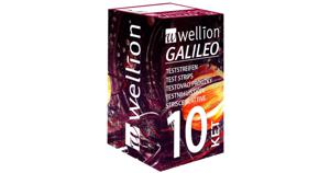 Wellion Galileo, teststickor för blod-keton, 10 styck produkt bild