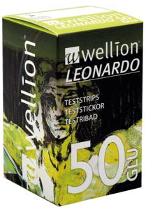 Wellion Leonardo teststickor, 50 styck produkt bild
