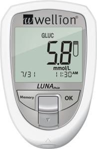 Wellion LUNA Trio Vit produkt bild