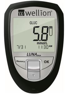 Wellion Luna Trio-Mätare Svart produkt bild