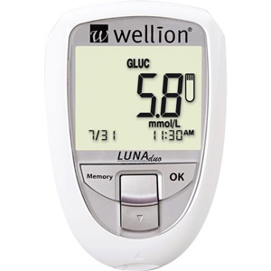 WELLION-LUNAduo-BZ-Messg-Set-mmol-l-weiss Produktbild