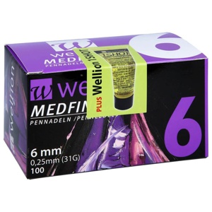 WELLION MEDFINE plus Pen-Nadeln 6 mm Produktbild