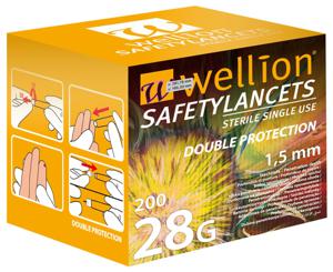 Wellion Säkerhetslancett 28 g 200 st produkt bild
