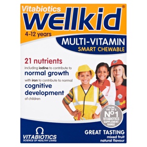 Wellkid Multi-Vitamin Smart Chewable 30 Tablets product image