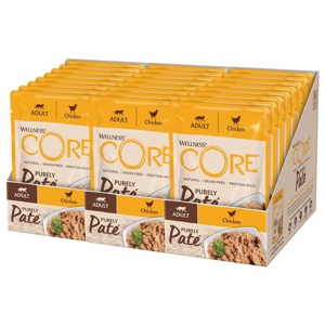 Wellness Core Cat Adult Purely Paté 24 x 85 g Produktbild