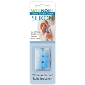 WELLNOISE Ohrenstopfen blau 3X2 St Produktbild