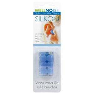 WELLNOISE Ohrenstopfen blau Blister 3X2 St Produktbild