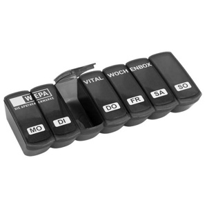 Wepa 1x7 Vital Wochenbox grau, 1 St n.v. Produktbild