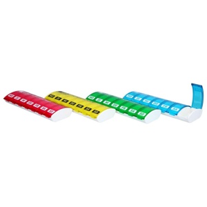 WEPA 1x7 Wochenbox UV-Schutz+ farbig sortiert Produktbild