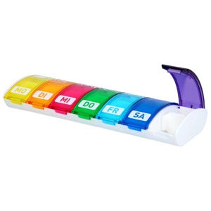 WEPA 1x7 Wochenbox UV-Schutz+ Regenbogen Produktbild