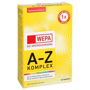 WEPA A-Z KOMPLEX 60 St Tabletten Produktbild