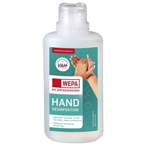WEPA HANDDESINFEKTION 125 ml Lösung Produktbild
