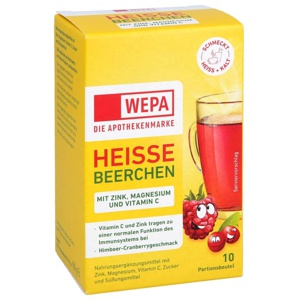 WEPA HEISSE BEERCHEN 10X10 g Pulver Produktbild