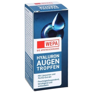 WEPA HYALURON AUGENTROPFEN 10 ml Augentropfen Produktbild