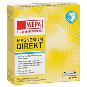 WEPA MAGNESIUM DIREKT 20 St Pulver Produktbild