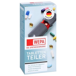 WEPA Tablettenteiler farbig sortiert Produktbild