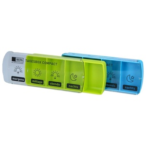 WEPA Tagesbox Compact farbig sortiert Produktbild