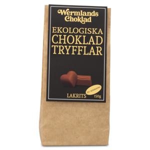 WermlandsChoklad Tryfflar EKO Lakrits 150 g produkt bild