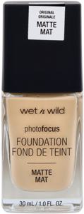Wet n Wild Photo Focus Matte Foundation Soft Beige 30ml produkt bild