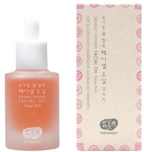Whamisa Organic Flowers Facial Oil Deep Rich 32 ml produkt bild