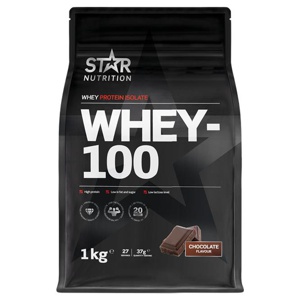Whey-100 Vassleprotein 1 kg produkt bild