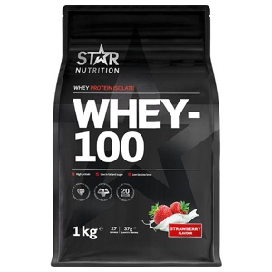 Whey-100 Vassleprotein 1 kg produkt bild