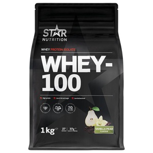 Whey-100 Vassleprotein 1 kg produkt bild