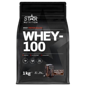 Whey-100 Vassleprotein 1 kg produkt bild