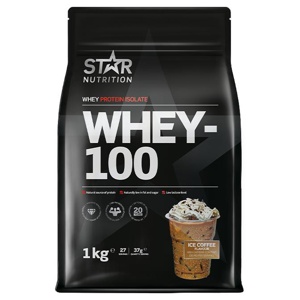 Whey-100 Vassleprotein 1 kg produkt bild