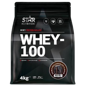 Whey-100 Vassleprotein 4 kg produkt bild