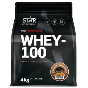 Whey-100 Vassleprotein 4 kg produkt bild