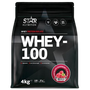WHEY-100 4 kg Chocolate Raspberry produkt bild