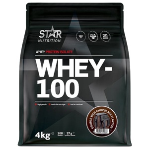 Whey-100 Vassleprotein 4 kg produkt bild