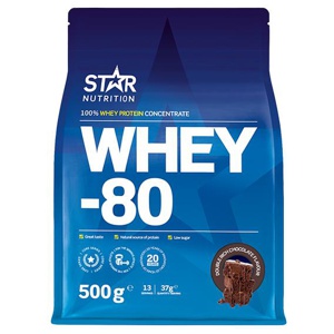 Whey-80, 500 g - Double Rich Chocolate produkt bild