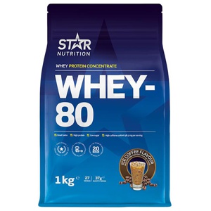 Whey-80 Vassleprotein 1 kg produkt bild