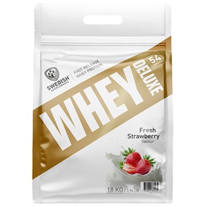 Whey Deluxe Vassleprotein 1800 g produkt bild