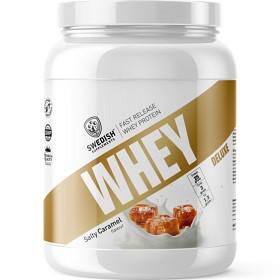 Whey Deluxe Vassleprotein 900 g - Salty Caramel produkt bild