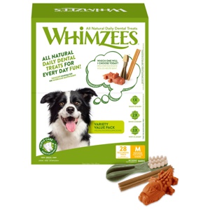 Whimzees Variety Value Box M 28-pack produkt bild