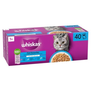 Whiskas 1+ Adult Frischebeutel 40 x 85 g Produktbild