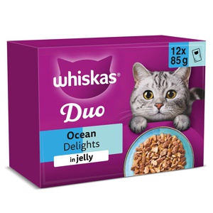 Whiskas 1+ Duo Ocean Delights in Jelly product image