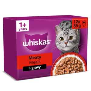 Whiskas 1+ Meaty Meals in Gravy product image