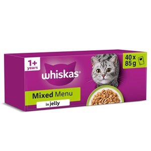 Whiskas 1+ Mixed Menu in Jelly product image