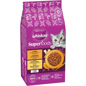 Whiskas 1+ Superfoods Gemischte Auswahl in Gelee 6 x 50 g Produktbild