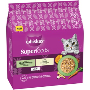 Whiskas 1+ Superfoods Mixed Selection in Jelly product image