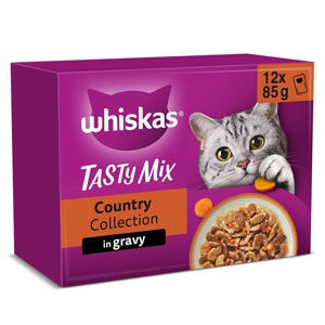 Whiskas 1+ Tasty Mix Country Collection in Gravy product image