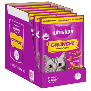 Whiskas Crunch mit Huhn, Truthahn & Ente Produktbild
