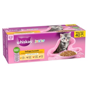 Whiskas Junior Frischebeutel 40 x 85 g Produktbild