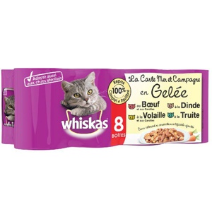 Whiskas La Carte 8 x 390 g Produktbild